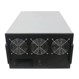 New designed computer server case 6U gpu system case support 13GPU