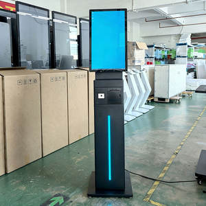 كشك تفاعلي قائم بذاته مقاس 23.6 بوصة يدعم لغات متعددة لفحص المعلومات الجمركية في المطارات - Product Image 2