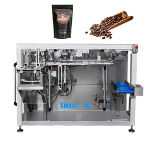 Smartweigh 14 Head Weigher Filling Horizontal Pillow Bag With Gusset Packing Machine Coffee Bean Doypack Packing Machine