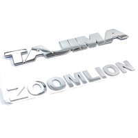 Autocollant de voiture étanche ABS emblème de badges de bricolage de luxe pour décalcomanie privée de carrosserie avec logo automatique de vente d'usine