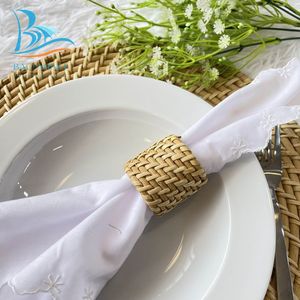 <b>Cheap</b> Rattan Napkin <b>Rings</b> for Wedding Table Decoration - Product Image 2
