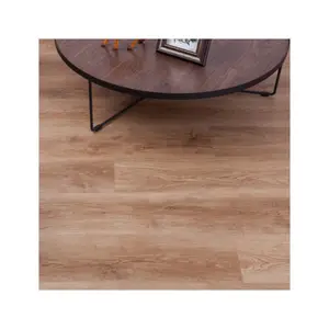 Aspecto de madera Click Impermeable Lujo LVT/SPC/WPC Caucho Vinilo PVC Tablón Suelo de plástico