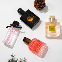 Coffret de 4 parfums féminins best-sellers transfrontaliers, longue tenue, parfum léger, floral, orchidée, laiteux, idéal pour un cadeau