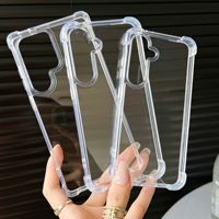 Étui en TPU antichoc, coque en acrylique, coque en PC pour Samsung Galaxy S26 S25 S24 S23 S22, pare-chocs transparent, pare-chocs surélevé, coque de téléphone transparente