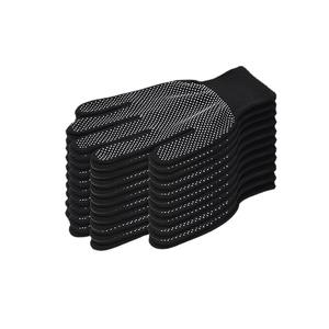 Рабочие перчатки с полным покрытием пальцев, противоскользящие, трикотажные, с защитой от солнца, толщиной 0,5 мм, нейлоновые, с пластиковыми кончиками, для строительных работ, без силикона - Product Image 2