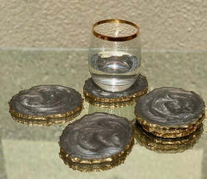 Posavasos de resina para el hogar y el jardín, cocina y mesa, posavasos decorativo, posavasos epoxi de la mejor calidad, Alibaba, superventas - Product Image 6