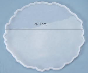 Gran tamaño de forma Irregular DIY <span class=keywords><strong>epoxi</strong></span> bandeja molde Molde de <span class=keywords><strong>resina</strong></span> molde <span class=keywords><strong>para</strong></span> <span class=keywords><strong>Resina</strong></span> placa - Product Image 4