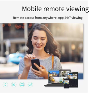 Nuevo kit CCTV inalámbrico con monitoreo de <span class=keywords><strong>pantalla</strong></span> al aire libre impermeable PTZ WIFI cámara de seguridad - Product Image 3