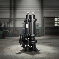 Pompe à eau submersible électrique AC haute pression LOONA 220V 380V WQ triphasée 60Hz pour usage intensif, traitement des eaux usées, OEM Cuivre
