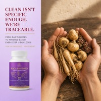 Comprimés de Maca, Rhodiola et Ginseng Américain 1,4g 60 unités – Complément pour l'énergie physique et la résistance