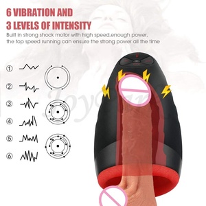JoyPark Stimulateur de Gorge Profonde pour Hommes, Masturbateur Électrique à Vibration Chauffante avec Ventouse et Masseur de Gland Chauffant IPX6 - Product Image 3
