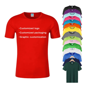 Wholesale QuickDry 100% Polyester Anti-Wrinkle Gym T-Shirts Custom Logo Sublimation Blank Unisex Men's Cheap Promotional