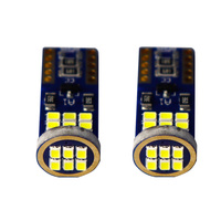 Nouvelles lampes LED Canbus T10 18 SMD 2016 non polarisées 194 pour voiture, camion, plafonnier, lecture de cartes, feux de signalisation, feux de stationnement latéraux AC 12V