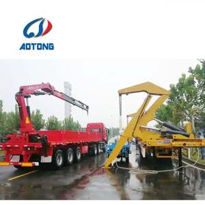 Remolque de Carga Lateral para Contenedores de 20 y 40 Pies Sinotruk, Nuevo del Año, Remolque Elevador Lateral, Remolque de Camión en Venta - Product Image 2