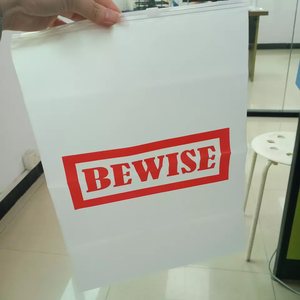 <span class=keywords><strong>Bolsas</strong></span> biodegradables con cremallera, color negro mate/esmerilado, para ropa de baño, con cierre de cremallera, con logotipo - Product Image 4