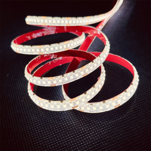 Dc12v/24V smd3535 lạnh trắng 150lm chất kết dính màu đỏ không thấm nước thay đổi độ sáng linh hoạt <span class=keywords><strong>LED</strong></span> Tape trở lại đèn - Product Image 4