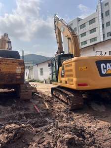 Pelleteuse sur chenilles CAT 320GC 320 d'occasion, machine de terrassement hydraulique de 20 tonnes à vendre en bon état - Product Image 2