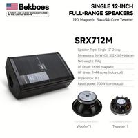 Haut-parleur de monitoring de scène professionnel SRX712M 12 pouces 400 watts, vente chaude