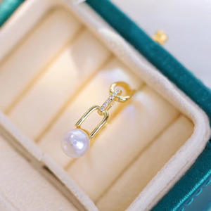 ขาตั้งแหวนเงินแท้ WENCHI S925 สำหรับ DIY ประดับมุก ขนาด 10-11 มม. รุ่น 11942 อุปกรณ์ตกแต่งเครื่องประดับเงินแฟชั่น ผลิตในจีน - Product Image 4