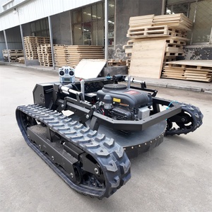 Робот-газонокосилка LAWNIO на гусеничном ходу, самоходная, с дистанционным управлением, многофункциональная машина для стрижки травы, автоматизированная газонокосилка - Product Image 3