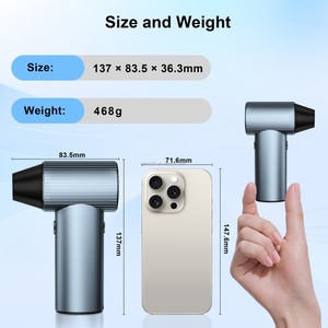 Souffleur d'air miniature électrique Jarvis sans fil pour le nettoyage des feuilles de jardin avec compresseur d'air Jetfan DC de qualité industrielle - Product Image 3