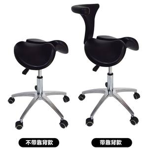 เก้าอี้ตัดผมแบบอื่นๆ หุ้มหนังเทียม ปรับความสูงได้ พร้อมที่วางแขน ล้อเลื่อนหมุนได้ - Product Image 2