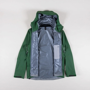 Giacca Impermeabile Personalizzata con Membrana <span class=keywords><strong>GORE</strong></span>-<span class=keywords><strong>TEX</strong></span> EPE Polsini Regolabili Fodera C-KNIT Cerniere Pit-zip Riflettore RECCO - Product Image 2