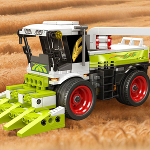 Moule King 24091 510PCS Ingénierie Série Classique Moissonneuse <span class=keywords><strong>Grue</strong></span> Bloc de Construction Modèle Technique Jouet Éducatif Festival Cadeau - Product Image 2