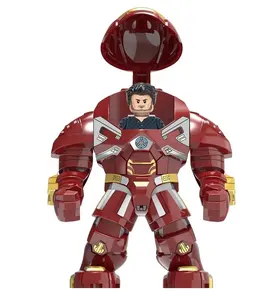 Xh1158 grande endgame hulkbuster, modelo super heróis, blocos de construção, grande figura, presentes para crianças, brinquedos, 10cm