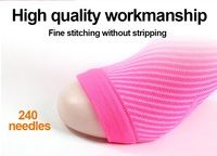 Chaussettes de compression pour fasciite plantaire, soulagement de l'enflure, apaisement de la douleur, attelle pour pied, neuropathie