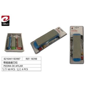 Mnj Stone Sharpener With Base 60 Pcs Kitchen Knife Sharpening Tool - Product Image 1