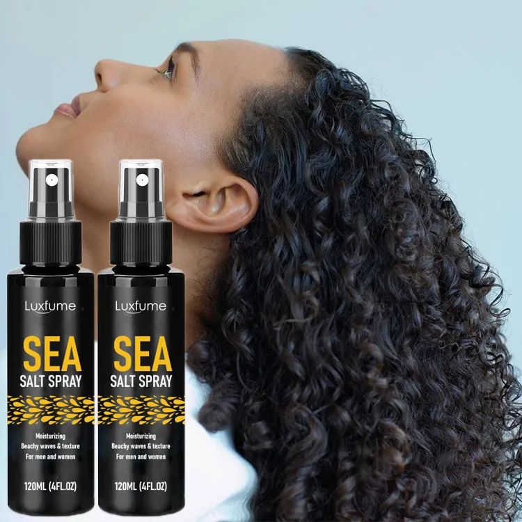 Non Sticky Beach Hair Curls Texturizing Spray Custom Sea Salt Spray Hair