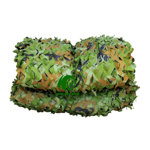 Kango ngoài trời Woodland <span class=keywords><strong>Camo</strong></span> ghillie Net cỏ chăn Polyester ngụy trang lưới ẩn lưới cho săn bắn rèm - Product Image 2