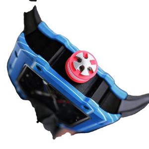 Hot Sale 67-02 White Carbon Fiber Case Light Blue Rubber Strap Skeleton Watch Men's Automatic Mechanical Luxury Sport <b>Wristwatch</b> - Product Image 4