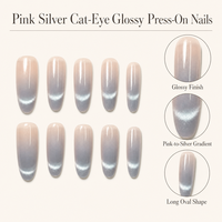 T1756 Kaixin Vente Chaude Faux Ongles à Presser Brillants Bleu Sourire Forme Ovale Longue, Bleu Français Nacré Lumineux pour Nail Art - Fournisseurs