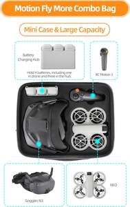 Taoricup für Neo <span class=keywords><strong>Motion</strong></span> Fly More N3 RC <span class=keywords><strong>Motion</strong></span> 3 3in1 stoßfeste, wasserdichte Schutzhülle und Umhängetasche - Product Image 3