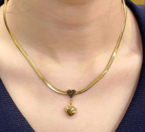 Kadın moda takı altın kaplama kolye çok katmanlı kolye altı köşeli yıldız kişilik kolye hediye için - Product Image 6