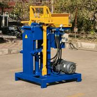 Machine à Briques Manuelle SY2-25 pour la Fabrication de Briques en Terre Cuite et Argile – À Vendre