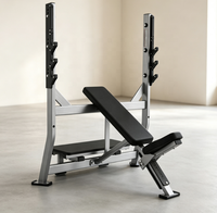 Banc de musculation inclinable professionnel en acier, réglable, capacité 150 kg, sécurisé, unisexe, pour la musculation