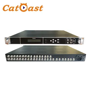 CATV dijital modülatör 8 12 16 20 24 FTA DVB-S2 DVB-C DVB-T ATSC ISDBT Tuner RF transmodülatör DVB T2 modülatör