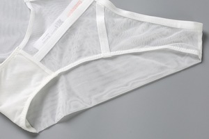 Braguitas de encaje transparentes sin costuras para tallas grandes, estilo bikini. - Product Image 2