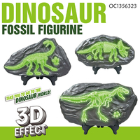 Kit de fouilles archéologiques éducatif pour enfants, jouet de bricolage pour l'éveil scientifique, kit de fouilles d'œufs de dinosaures fossiles pour enfants