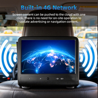 Écran tactile Android 2K de 10 pouces pour siège arrière de taxi, avec Wi-Fi, GPS, USB, Bluetooth, système publicitaire, tablette d'affichage, moniteur d'appuie-tête - Vente en gros