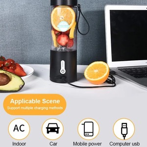 Nuevo Vaso Mezclador Portátil Inalámbrico Multifuncional Recargable por USB, Mini Licuadora Impermeable para Smoothies y Leche de Soya con Cordón - Product Image 3