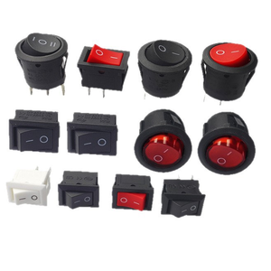 Saklar Rocker 2-Pin KCD1 Material PA66 Langsung, Tegangan Maksimum 250VAC, 2 Posisi On/Off, Kontrol Daya untuk Aplikasi Kapal - Product Image 6