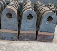 Tête de marteau PCZ 1820 pour concasseur : Fournisseur de pièces d'usure à coût réduit par tonne pour concasseurs