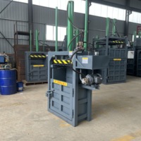 Presse à balles hydraulique pour tissus, machine à emballer les bouteilles de voiture et de plastique, machine à emballer les vêtements usagés et les déchets de papier