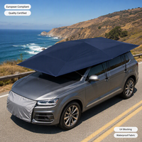 Auvent de voiture motorisé Zentopia avec télécommande, 5,2 m, surdimensionné et mobile, pour SUV, camping et voyages