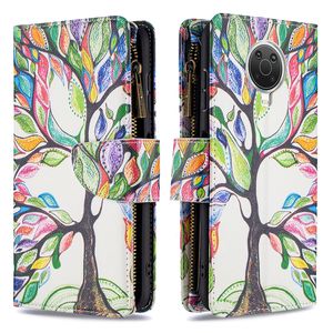 Funda de cuero con flores para Galaxy S24/S25, para Nokia <span class=keywords><strong>G21</strong></span>, funda tipo cartera multifunción, funda con tapa para iPhone 15/16E - Product Image 6