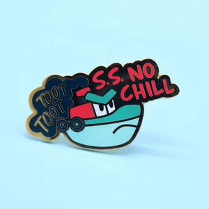 Spilla Personalizzata Grateful Dead per Natale, Distintivi Stampati all'Ingrosso, Spille a Forma di Stella e Ananas, Spilla Smaltata Personalizzabile - Product Image 5